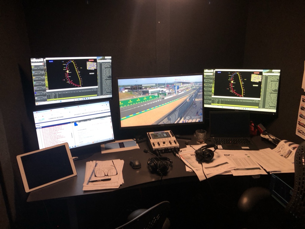 Arbejdspladsen er klar til Le Mans 2025.
(Foto: BBN Consult)